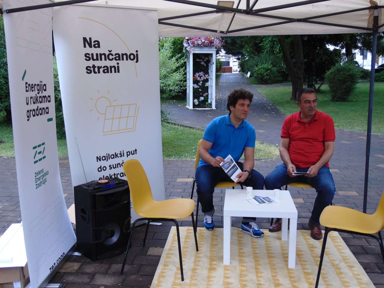 Turneja Dobra energija 2023. - Sunčani dnevni boravak u parku