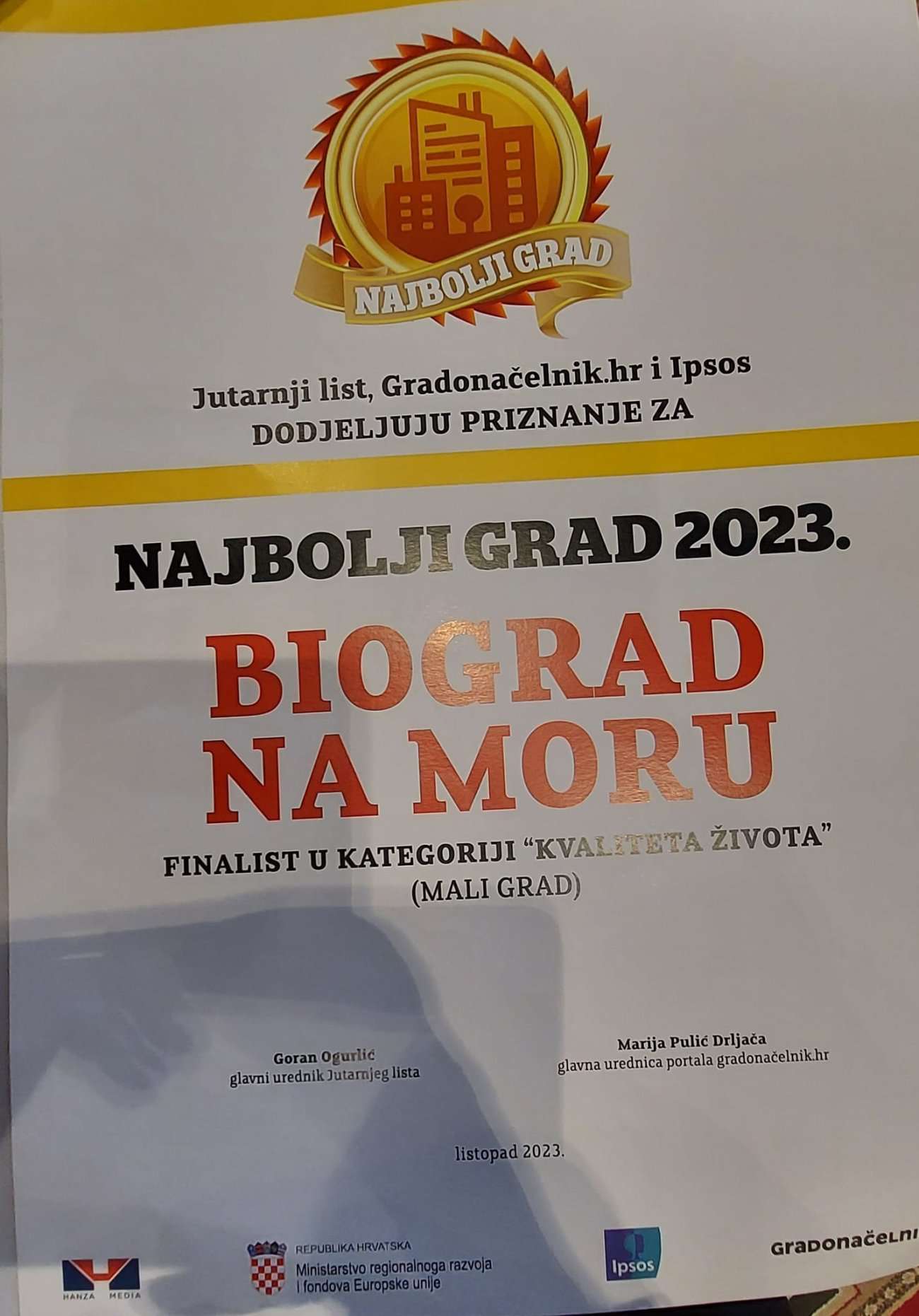 Najbolji grad!