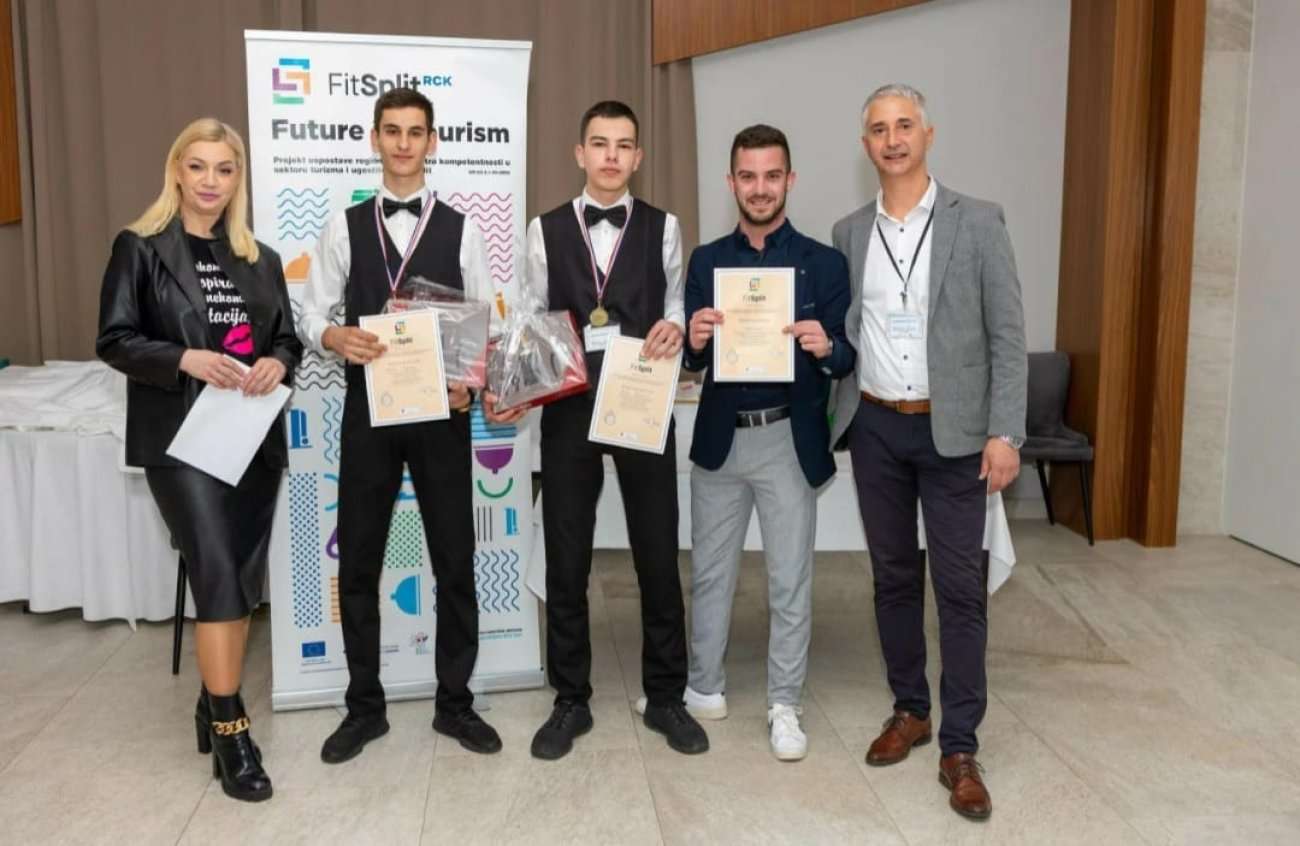 Odličan uspjeh učenika Srednje škole Biograd: Osvojili prvo i treće mjesto na natjecanju “Gastro kreiraj sam”