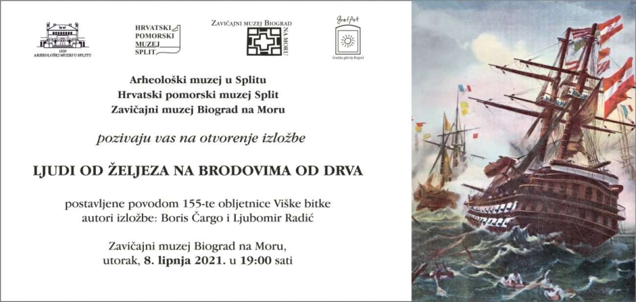 Izložba "LJUDI OD ŽELJEZA NA BRODOVIMA OD DRVA" u Zavičajnom muzeju otvorena do 05. srpnja 2021.