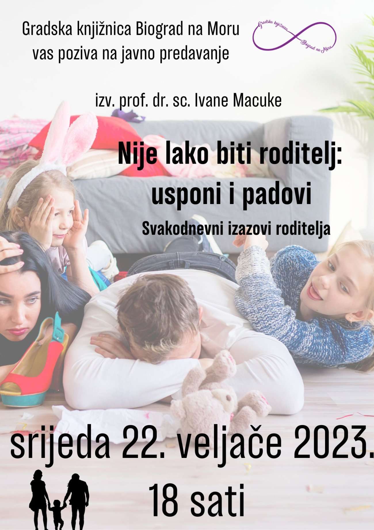 Tjedan psohologije u Gradskoj knjižnici Biograd na Moru