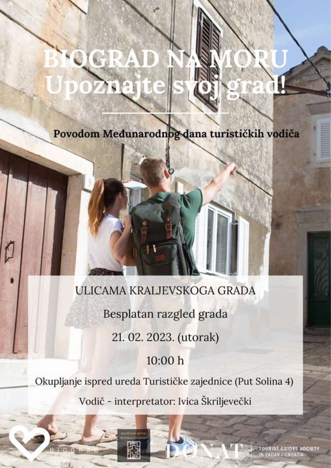 'ULICAMA KRALJEVSKOG GRADA' povodom Međunarodnog dana turističkih vodiča