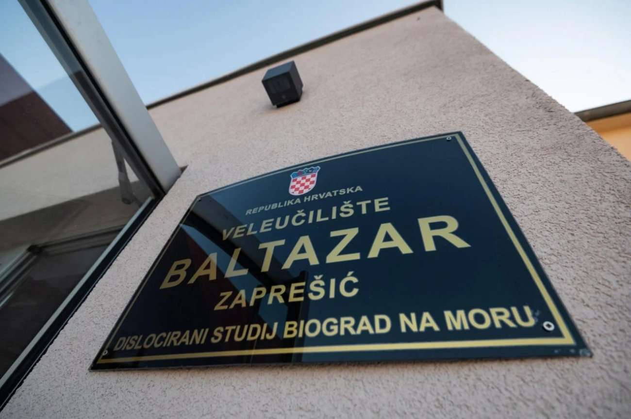 U Biogradu dislocirano Veleučilište Baltazar dobilo dopusnicu za izvođenje stručnog prijediplomskog studija Menadžemnt u turizmu i ugostiteljstvu