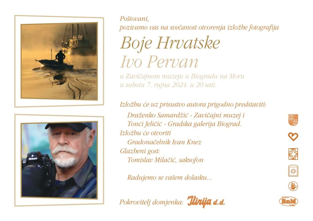 Otvaranje izložbe fotografija: "Boje Hrvatske" Ivo Pervan