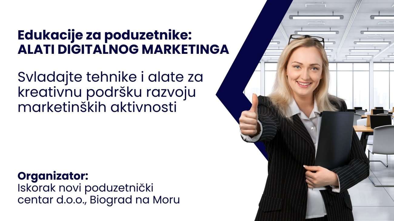 Edukacija za poduzetnike: Alati digitalnog marketinga