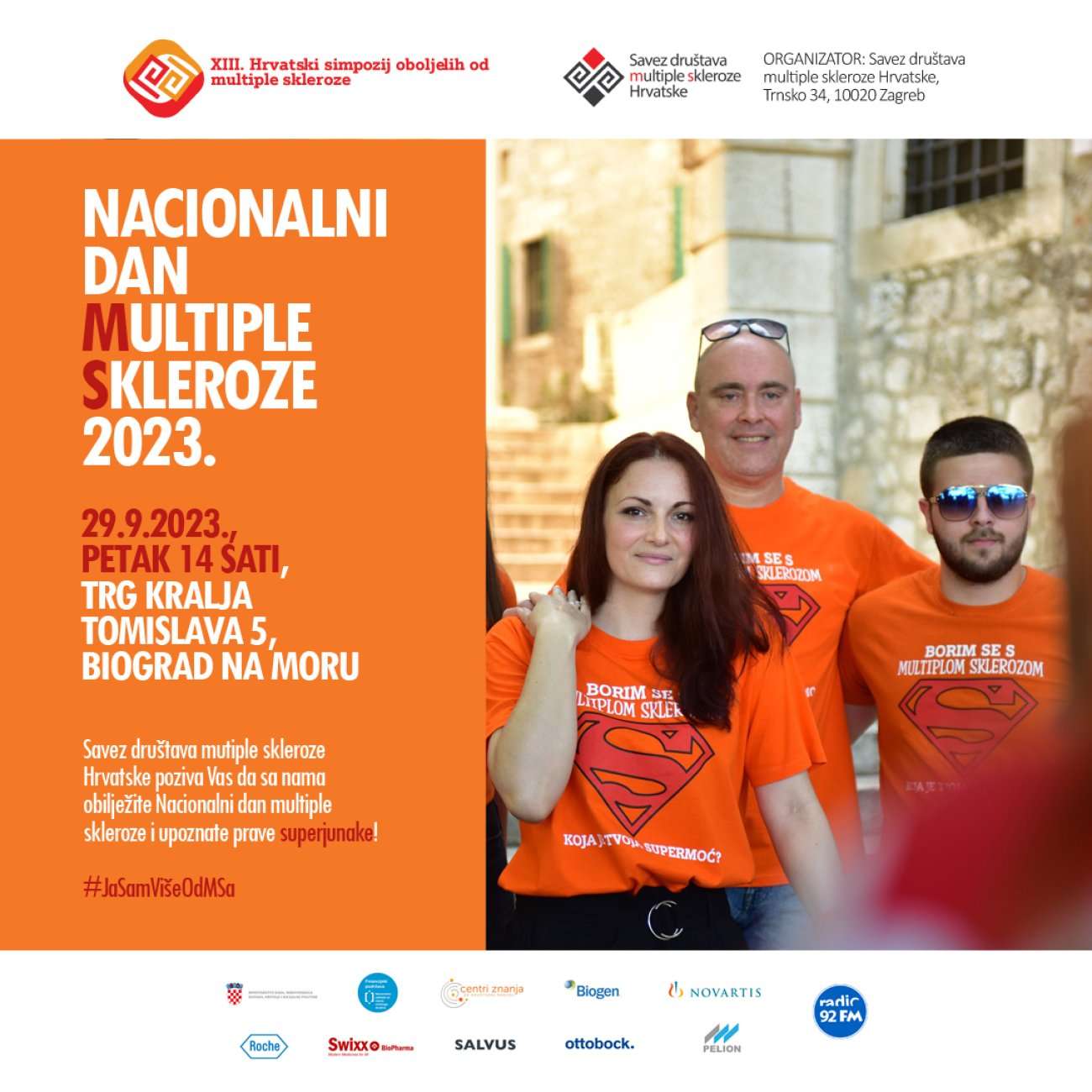 Obilježavanje Nacionalnog dana multiple skleroze 2023. u Biogradu na Moru