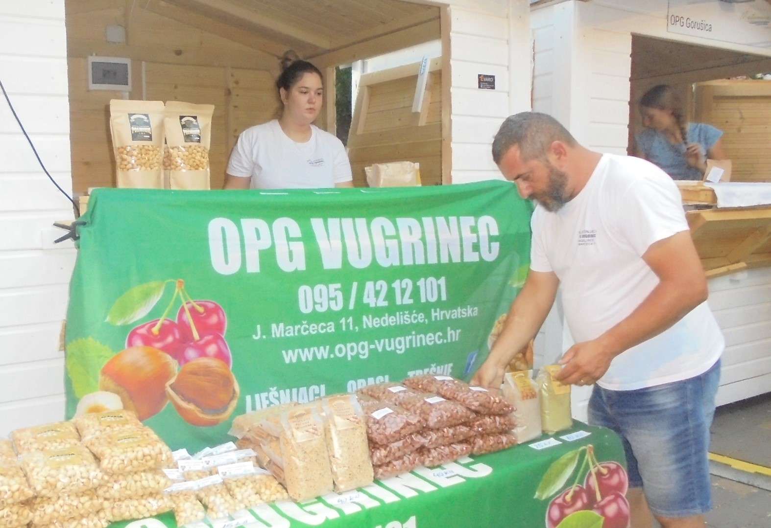 Plodovi Međimurja u biogradskom parku