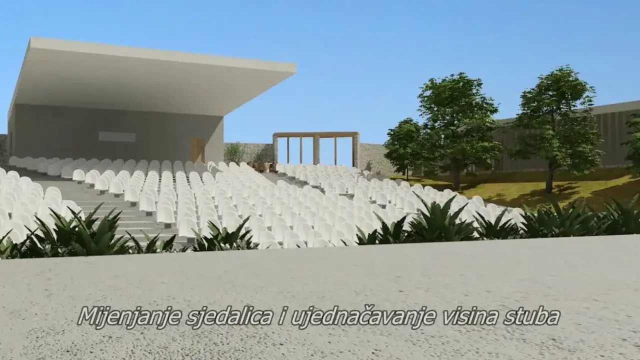 Rekonstrukcija i dogradnja ljetnog kina Biograd