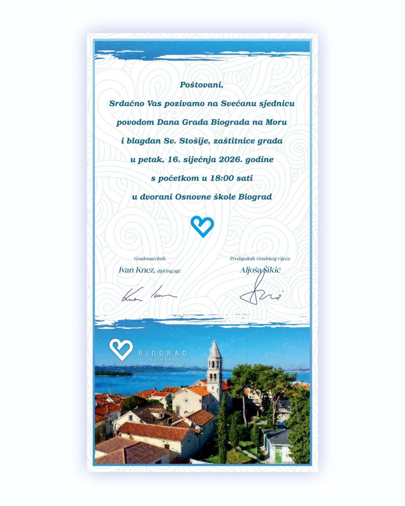Svečano obilježavanje Dana Grada Biograda na Moru i blagdana sv. Stošije