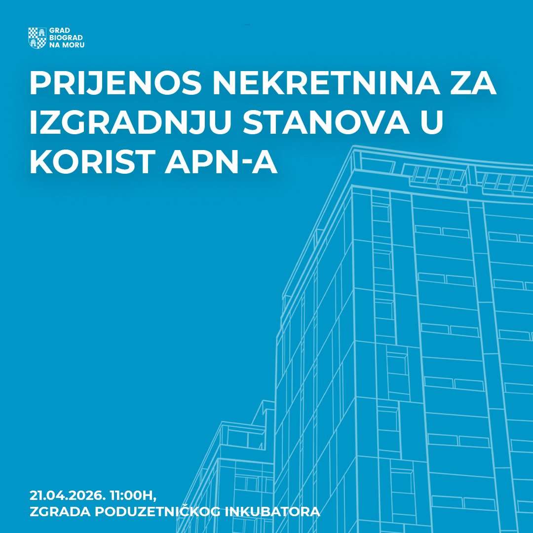 Radni sastanak između APN-a i Grada Biograda na Moru