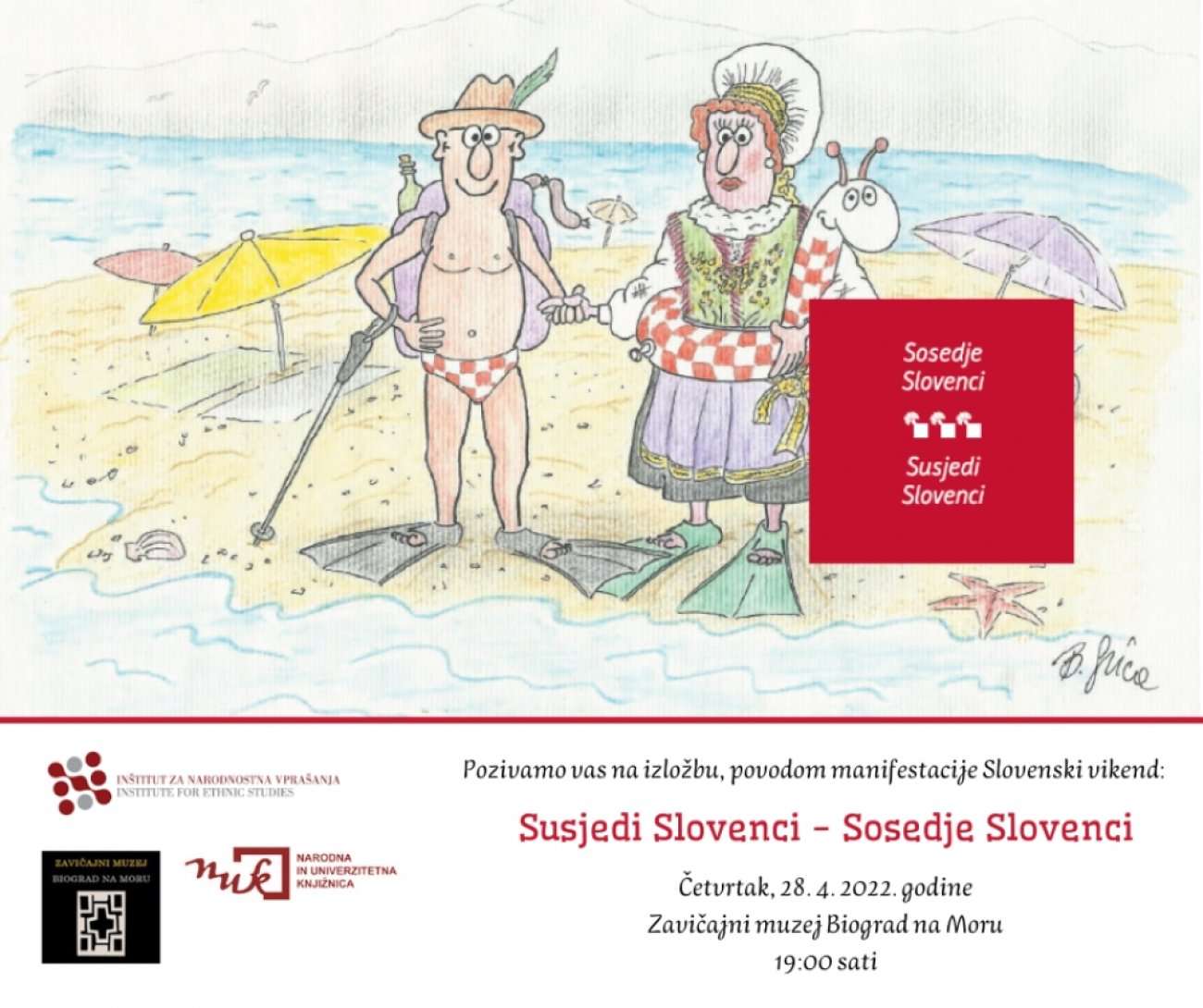 Izložba "Susjedi Slovenci – Slovenci u Hrvatskoj" - 28. travnja 2022. godine