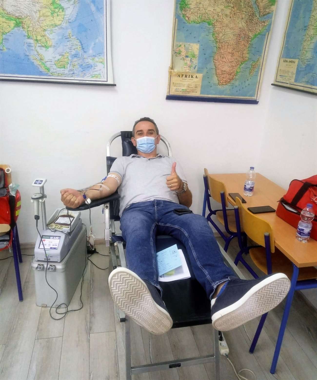 Održana je akcija dobrovoljnog darivanja krvi aktiva Biograd na Moru