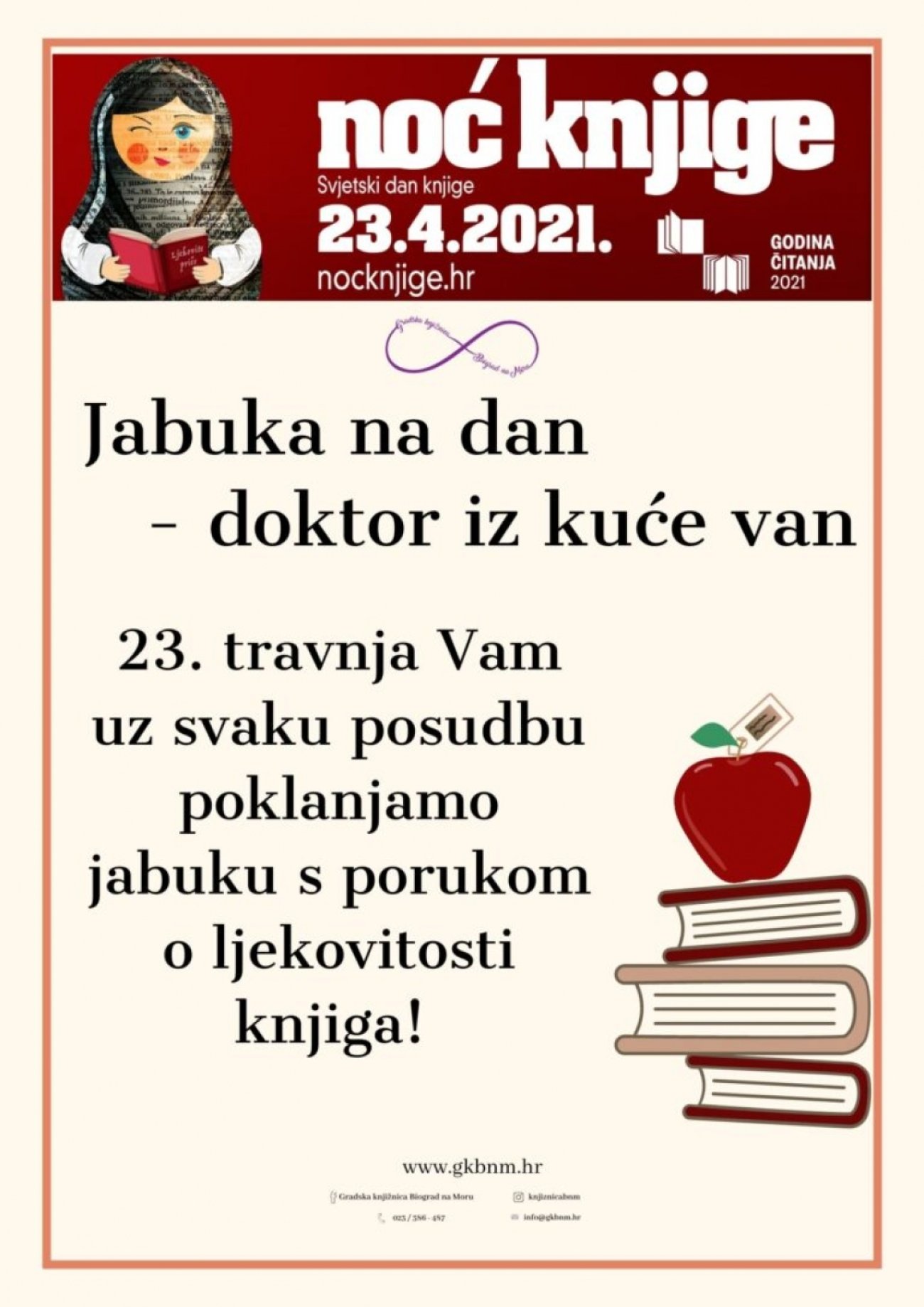 Jabuka na dan - doktor iz kuće van!