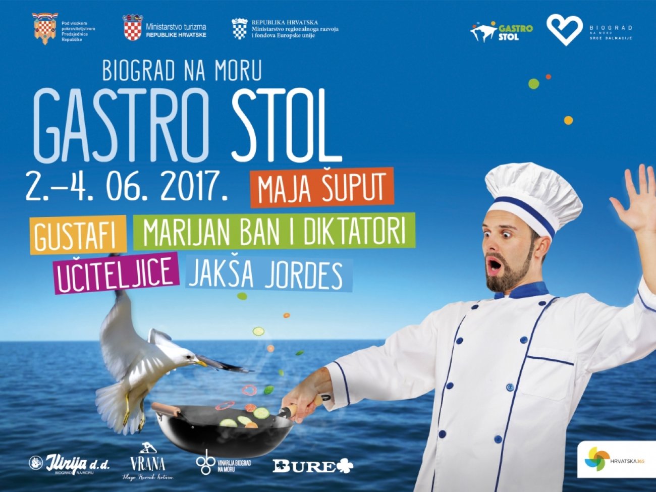 Gastro stol od 2. - 4. lipnja 2017. godine