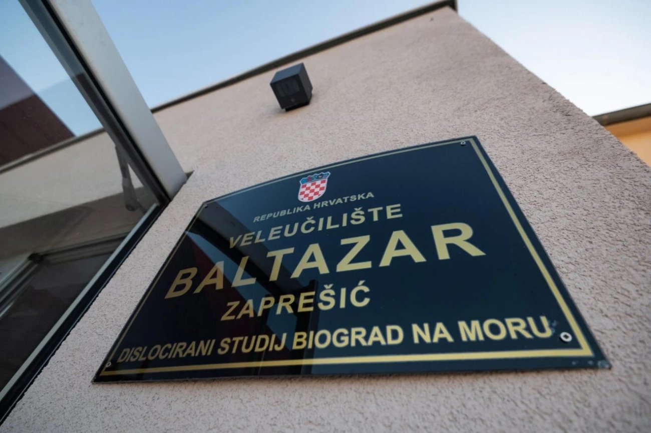 U Biogradu dislocirano Veleučilište Baltazar dobilo dopusnicu za izvođenje stručnog prijediplomskog studija Menadžemnt u turizmu i ugostiteljstvu