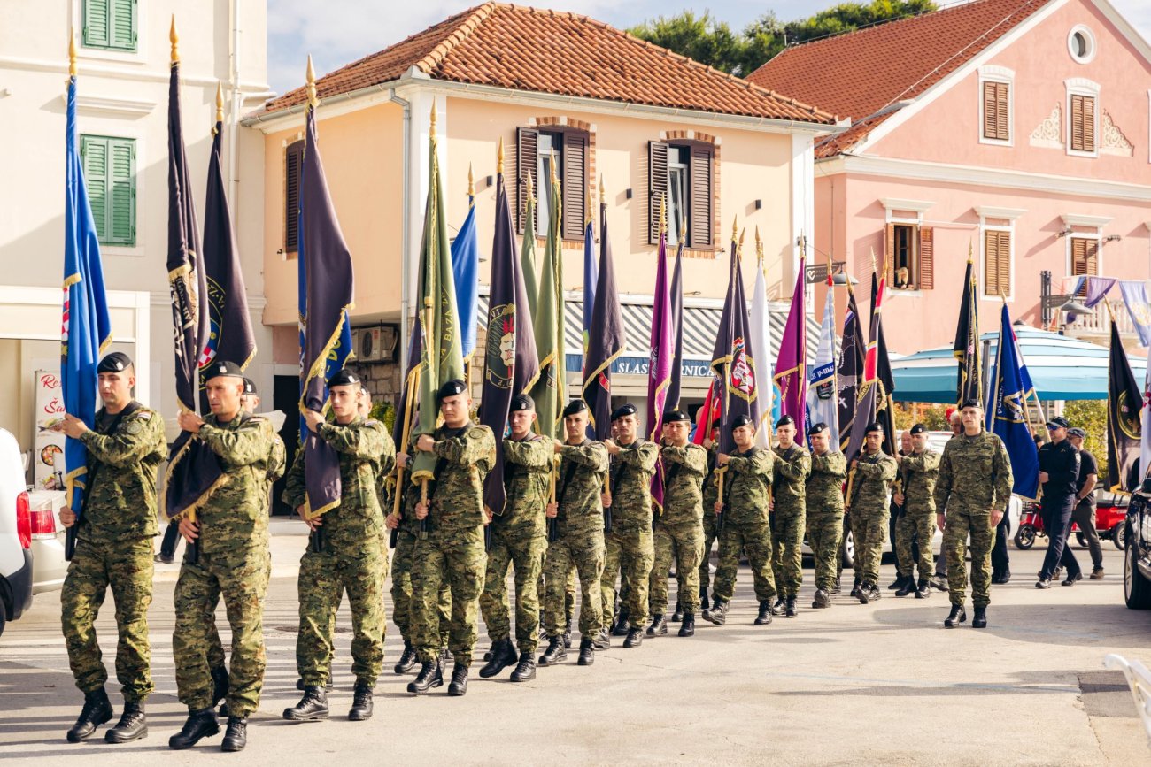 Svečano obilježena 34. obljetnica osnutka 134. brigade HV-a, hrvatskih postrojbi i policije biogradsko-benkovačkog područja