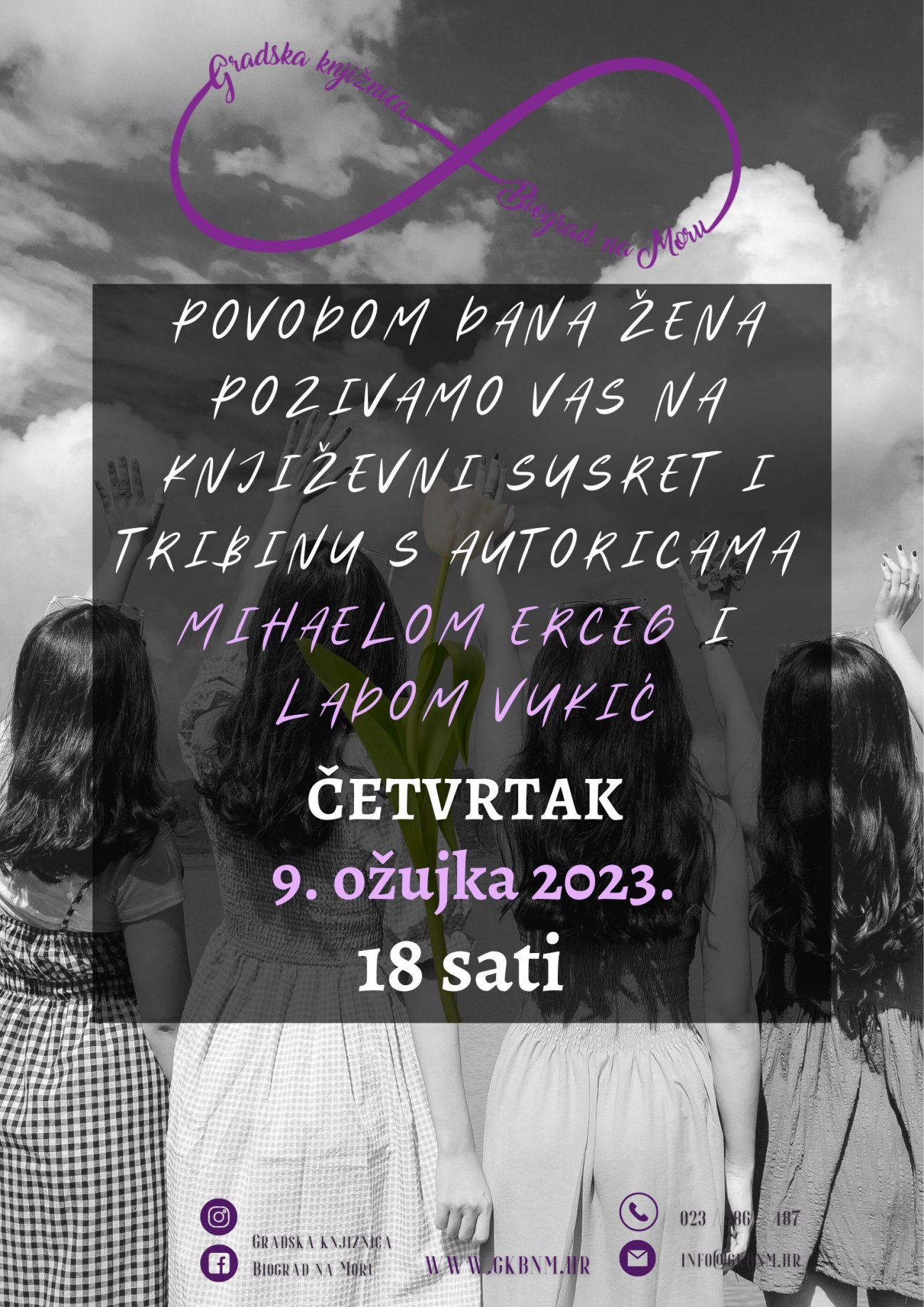 Dan žena u Gradskoj knjižnici Biograd na Moru